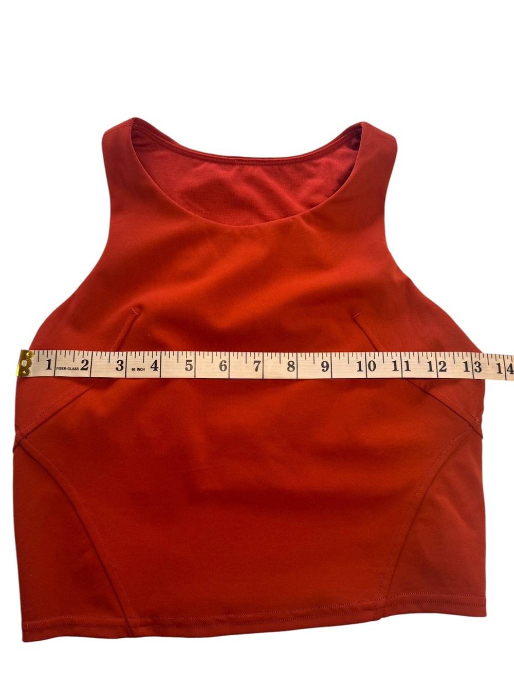 Lululemon Invigorate Training Tank Top in Aztec Brick Red Size 6 Nulu W1CZ3S - Picture 6 of 8